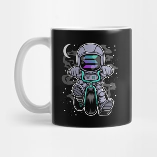 Astronaut Solana Coin To The Moon Crypto Token Cryptocurrency Wallet Birthday Gift For Men Women Kids Mug